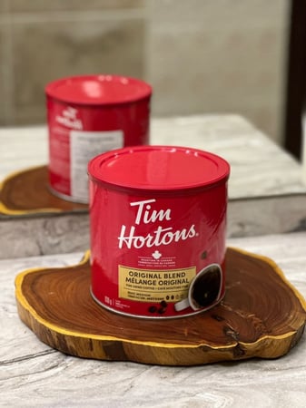 قهوة تيم هورتنز الاصلية بلند مطحونه 1 كيلو