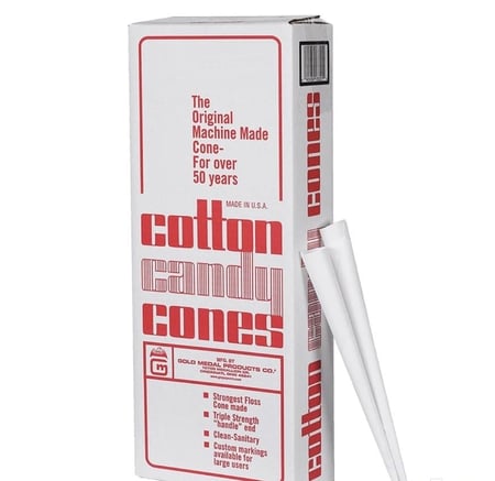 اقماع سكر غزل البنات أمريكي