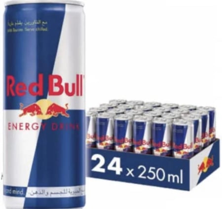 كرتون ريد بول Red Bull 30 علبة 24