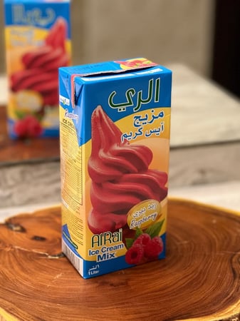 مزيج ايس كريم الري بنكهة التوت الاحمر