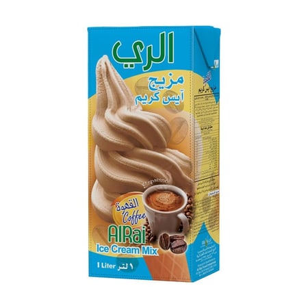 مزيج ايس كريم الري نكهة القهوة