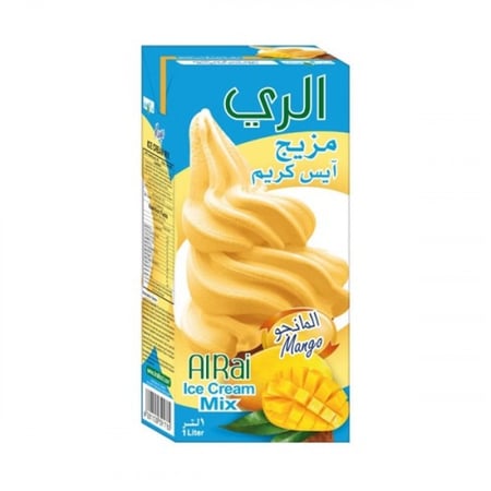 مزيج ايس كريم الري بنكهة المانجو