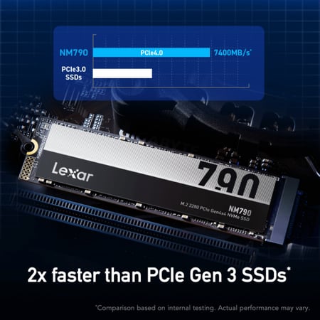 قرص Lexar NM790 4TB NVMe SSD