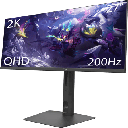 شاشة ألعاب Spear 27" — QHD 2K IPS 200Hz