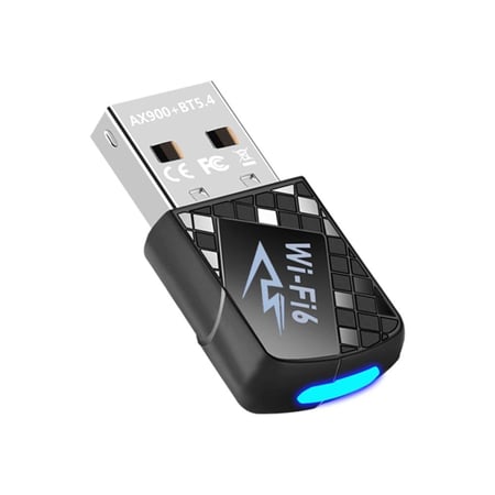 ًWifi Adapter USB Wifi6 -AX 900 Mb\S | قطعة وايفاي خارجية