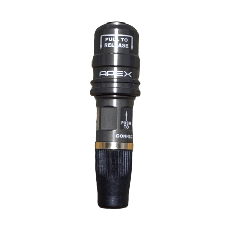 رأس لي كبس نفخ كفرات Apex High Flow Push-On Chuck | مناسب لهوز هواء 3/8 إنش