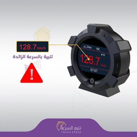 قيج عداد السرعة autool x95 لجميع السيارات