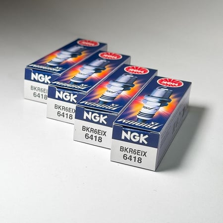 بواجي NGK BKR6EIX إيريديوم أصلية | Spark Plug NGK 6418 | مناسب لاندكروزر والشاص مكائن 1fz