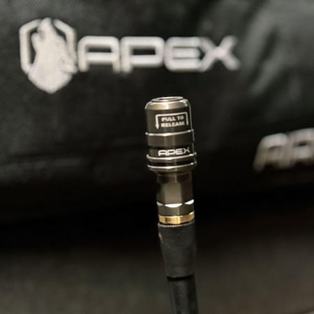 رأس لي كبس نفخ كفرات Apex High Flow Push-On Chuck | مناسب لهوز هواء 3/8 إنش