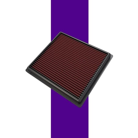 فلتر هواء رياضي K&N —مصمم على قربة الوكالة يناسب كامري 2018–2024 | High‑Flow قابل للغسيل | زيادة أداء واستجابة الدعسة