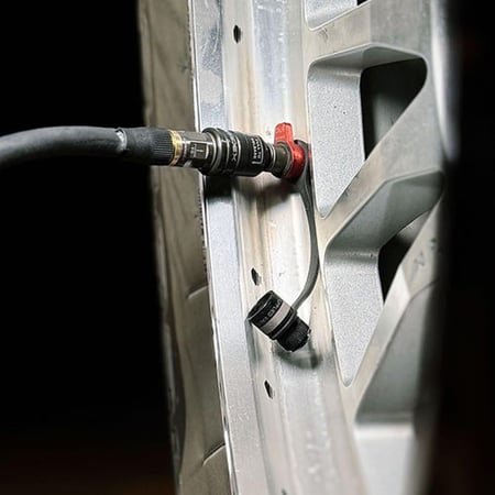 رأس لي كبس نفخ كفرات Apex High Flow Push-On Chuck | مناسب لهوز هواء 3/8 إنش