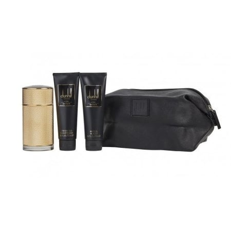 طقم دانهيل ايكون ابسولوت او دو بارفيوم (عطر 100مل+شاور جل 90مل+افترشف 90مل+شنطة)