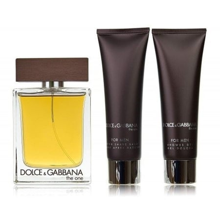 طقم دولتشي غابانا ذا ون الرجالي تواليت (عطر حجم 100مل+افترشف 50مل+شاورجل 50مل)