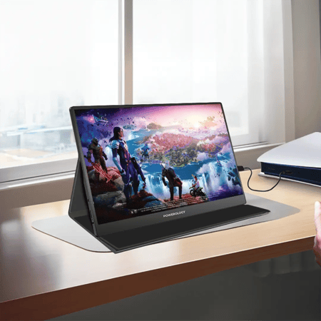 شاشة محمولة 15.6 بوصة 144 هرتز POWEROLOGY