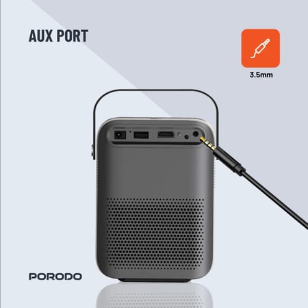 بروجكتر برودو 2600مل امبير 1080P Full HD