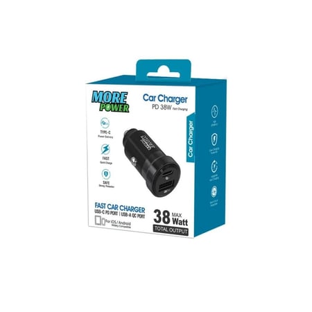 شاحن سيارة  ليون أكس 38 واط منفذين