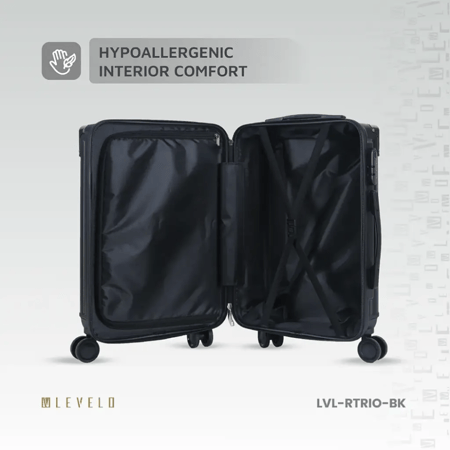 طقم 3 شنط سفر من Levelo