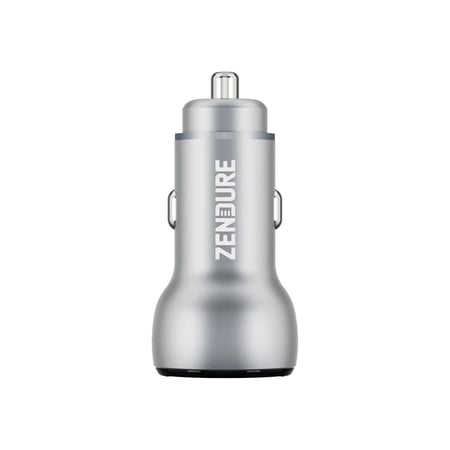 فيش سيارة 48 واط مدخلين usb.pd زندور