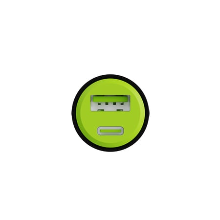 شاحن سياره 65 واط مدخلين USB,PD قوي