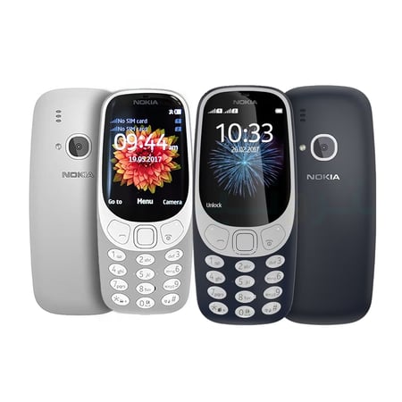 نوكيا 3310 شريحتين (ضمان الوكيل )