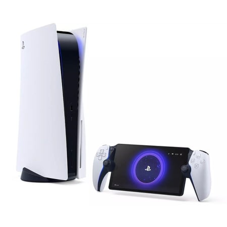 بلاي ستيشن 5 محمول بورتال عن بعد ابيض
