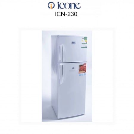 ثلاجة ايكون 6.4 قدم - ابيض