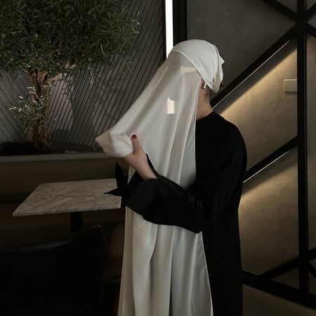طرحة البندانه اوف وايت