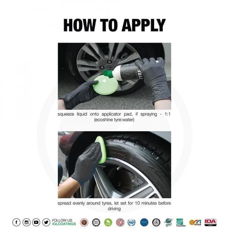 IGL Coatings Tyre - جل ملمع للاطارات