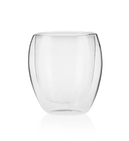 كوب زجاجي دبل 250مل