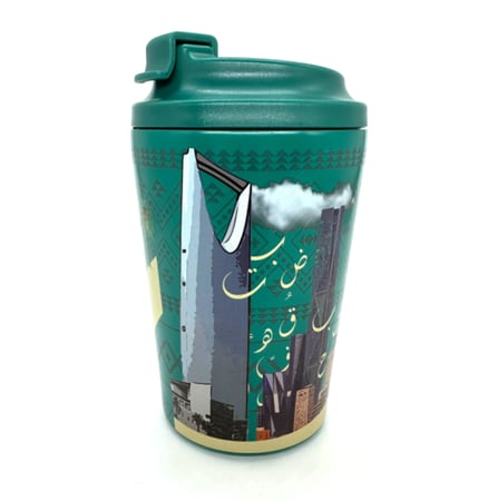 كوب حافظ للحرارة 12oz - اكواب قهوة - محمصة الضحى -  ادوات البن