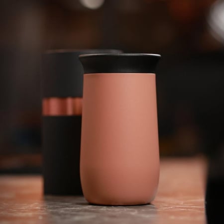 كوب بريم 10 أونص | brim Amber, Ceramic Interior Cup