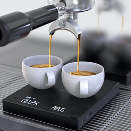 ميزان تايمور اسود-ادوات الباريستا-متجر ادوات البن