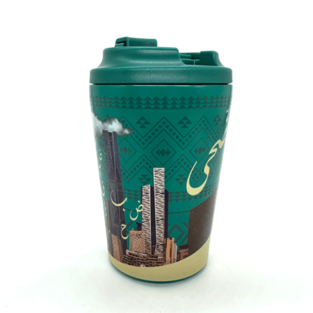 كوب حافظ للحرارة 12oz - اكواب قهوة - محمصة الضحى -  ادوات البن