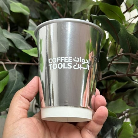 اكواب ادوات البن 12oz نيكل