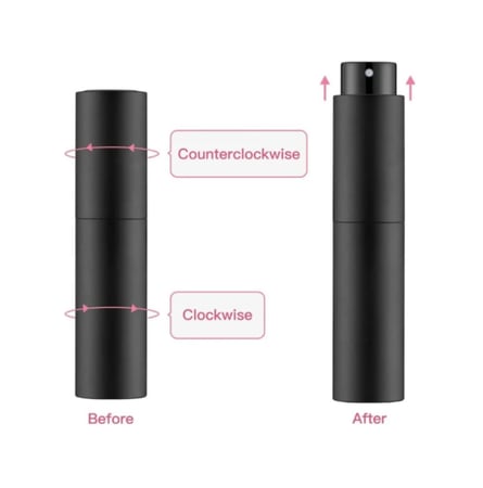 بخاخ ماء لترطيب القهوة اسود