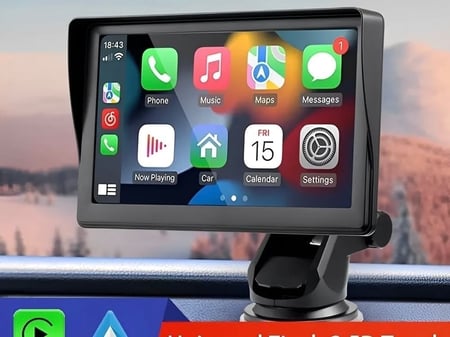 شاشة عالية الجودة HD للسيارات تعمل باللمس