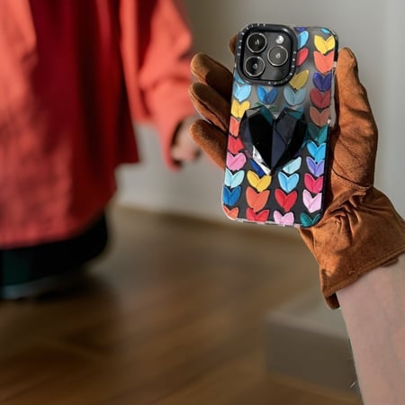 Heart Pop-socket Case