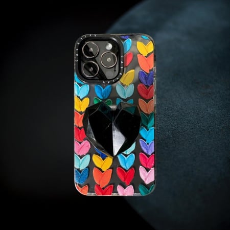 Heart Pop-socket Case
