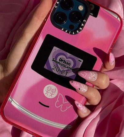 Pink Motorola