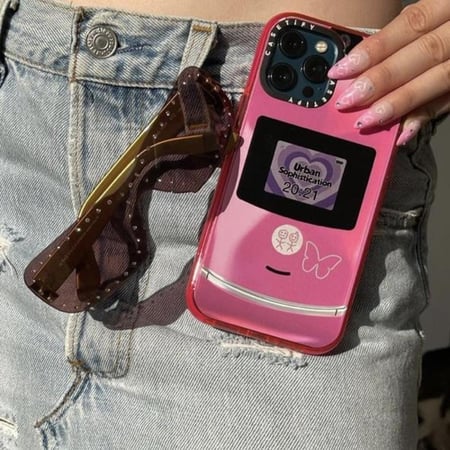Pink Motorola