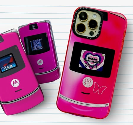 Pink Motorola