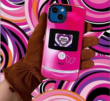 Pink Motorola