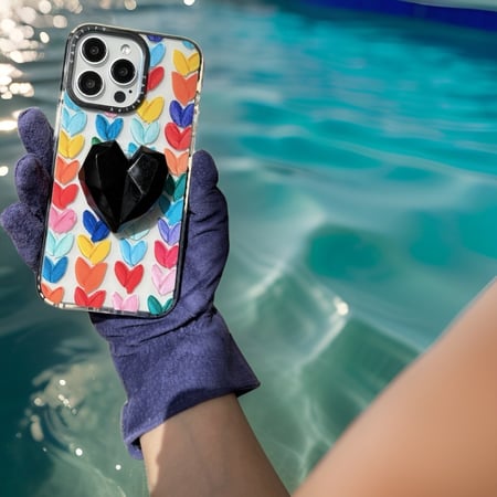 Heart Pop-socket Case