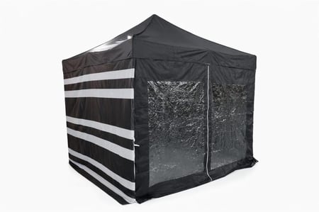 خيمة المنزل، مقاس 3×3, اسود مخطط
