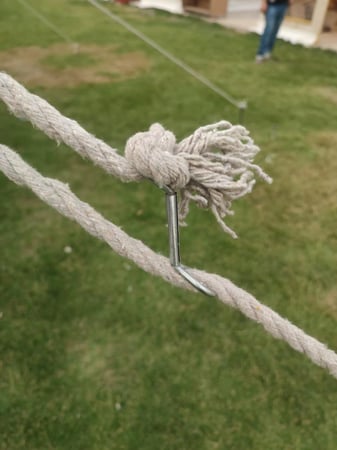 الصقر, خيمة  , أبيض, مقاس  6×4 متر