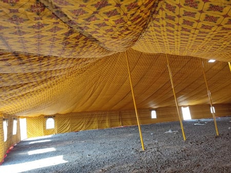 خيمة نجد باكستانية, , 3 طبقات, مقاس 20×30×2 ياردة