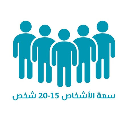 الصقر, خيمة  , أبيض, مقاس  6×4 متر