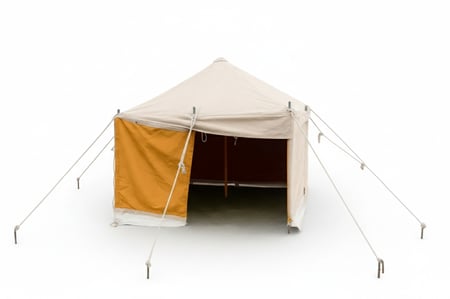 خيمة أطفال , مقاس 1.5 ×1.5 م , ابيض سادة