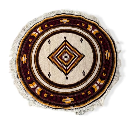 سفرة تراثية وجهين مقاس متر في متر - صناعة سورية