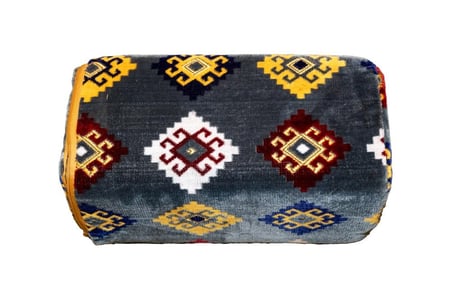 بكج الكشتة, جلسة الرحلات مبطنة أسفنج, مقاس 200×70 سم, أزرق غامق, مع حقيبة